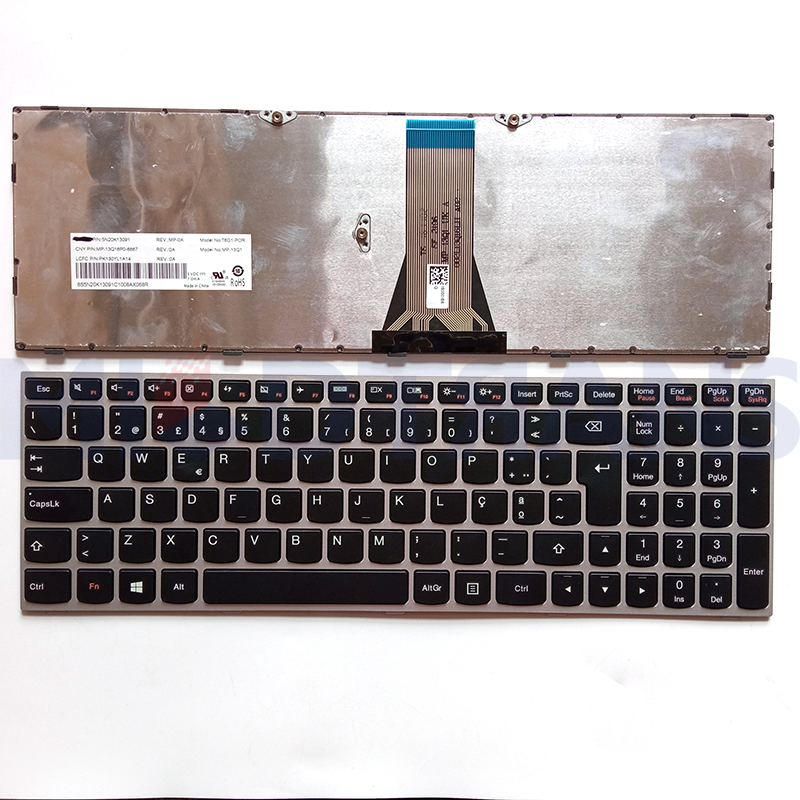 Teclado PO para el teclado de la computadora portátil Lenovo G50-70
