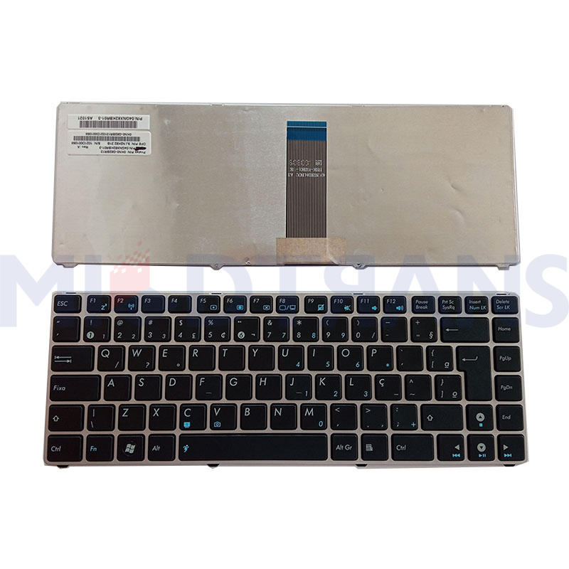 Nuevo teclado BR para el teclado de la computadora portátil ASUS 1201