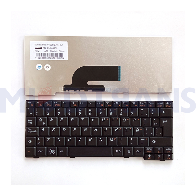 Teclado laptop LA para Lenovo S10-2 S10-2C S10-3C