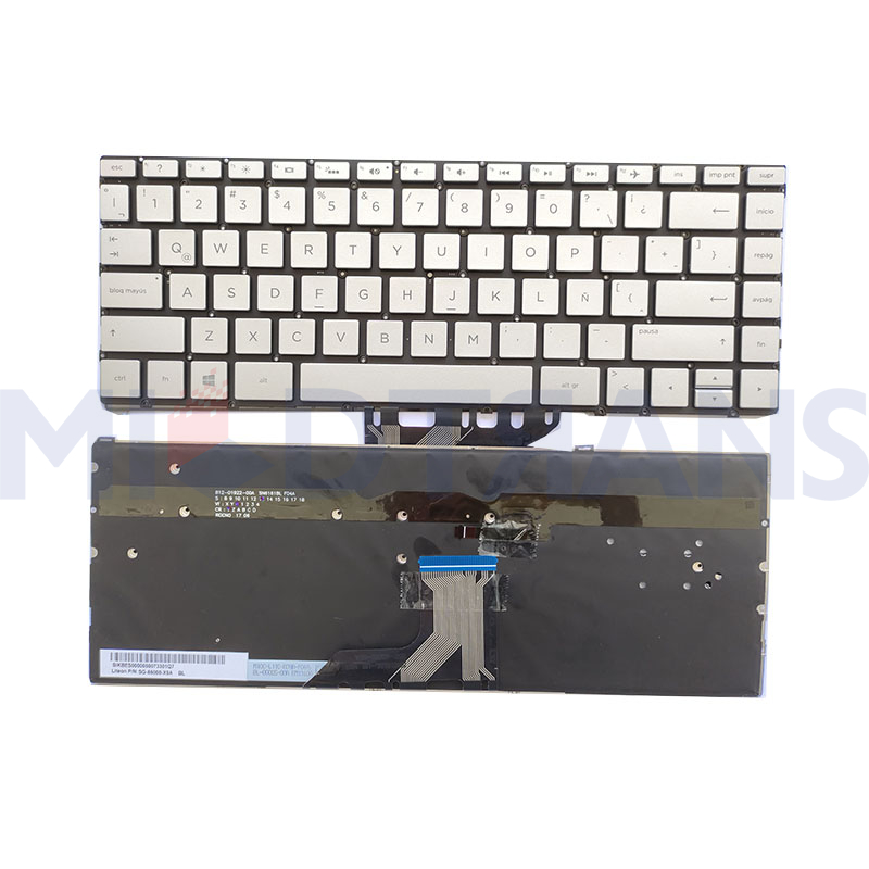 LA/PO para HP Spectre 13-AC 13-Ag 13-AD 13-Ah 13-Ae 13-BF 13-Capaptop teclado