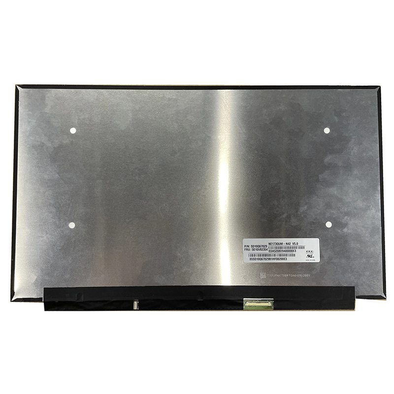 Nueva pantalla LCD para computadora portátil NE173QUM-N42 17.3 "4K UHD 3840x2160 40 pines EDP 60HZ Panel de pantalla IPS mate