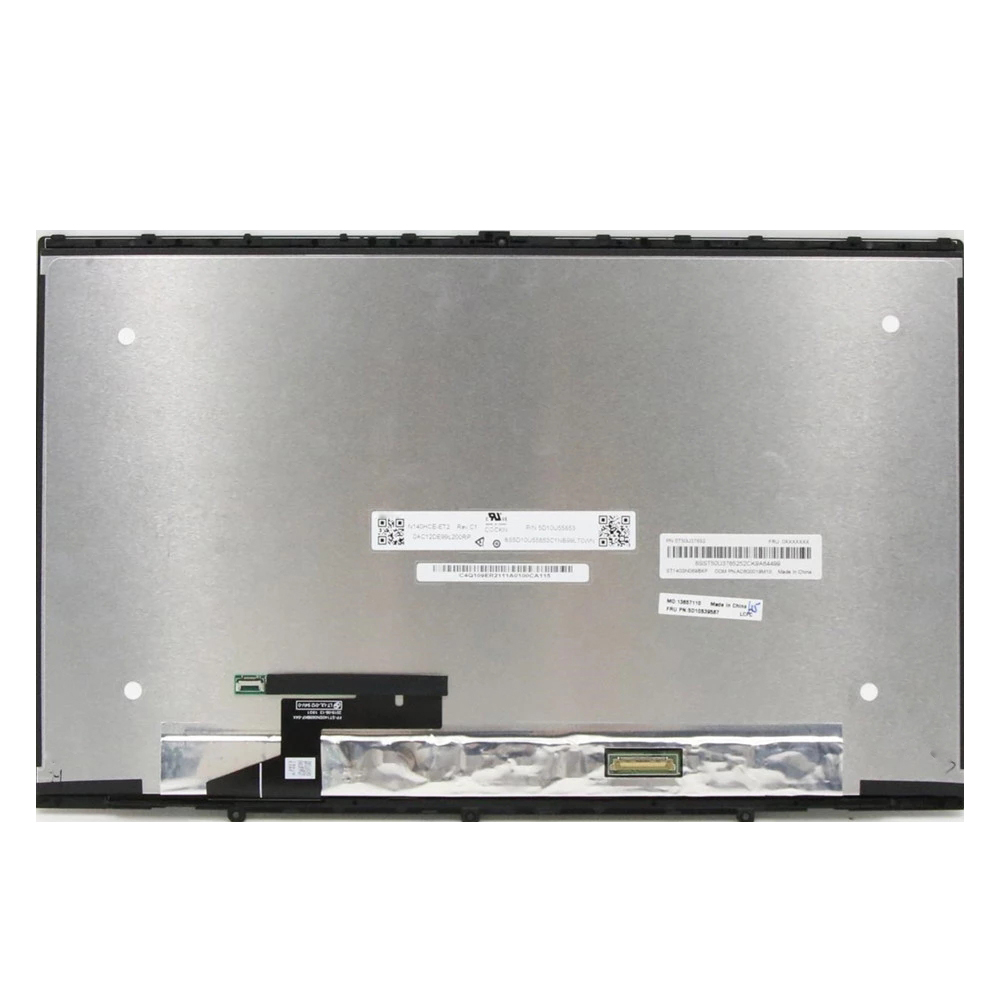 Pantalla portátil al por mayor 1920 × 1080 FHD eDP 30 pines N140HCE-ET2 Pantalla LCD delgada para computadora portátil